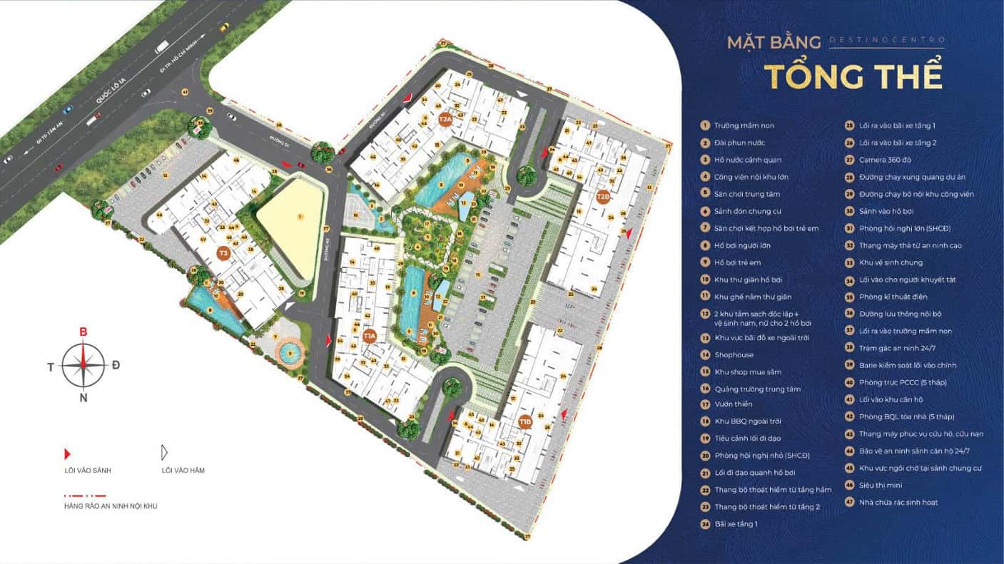 Mặt Bằng Destino Centro