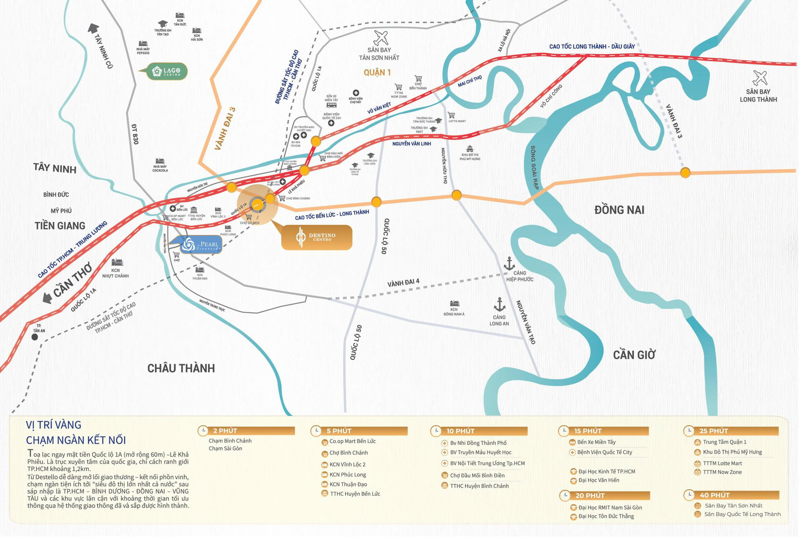 Vị trí Destino Centro