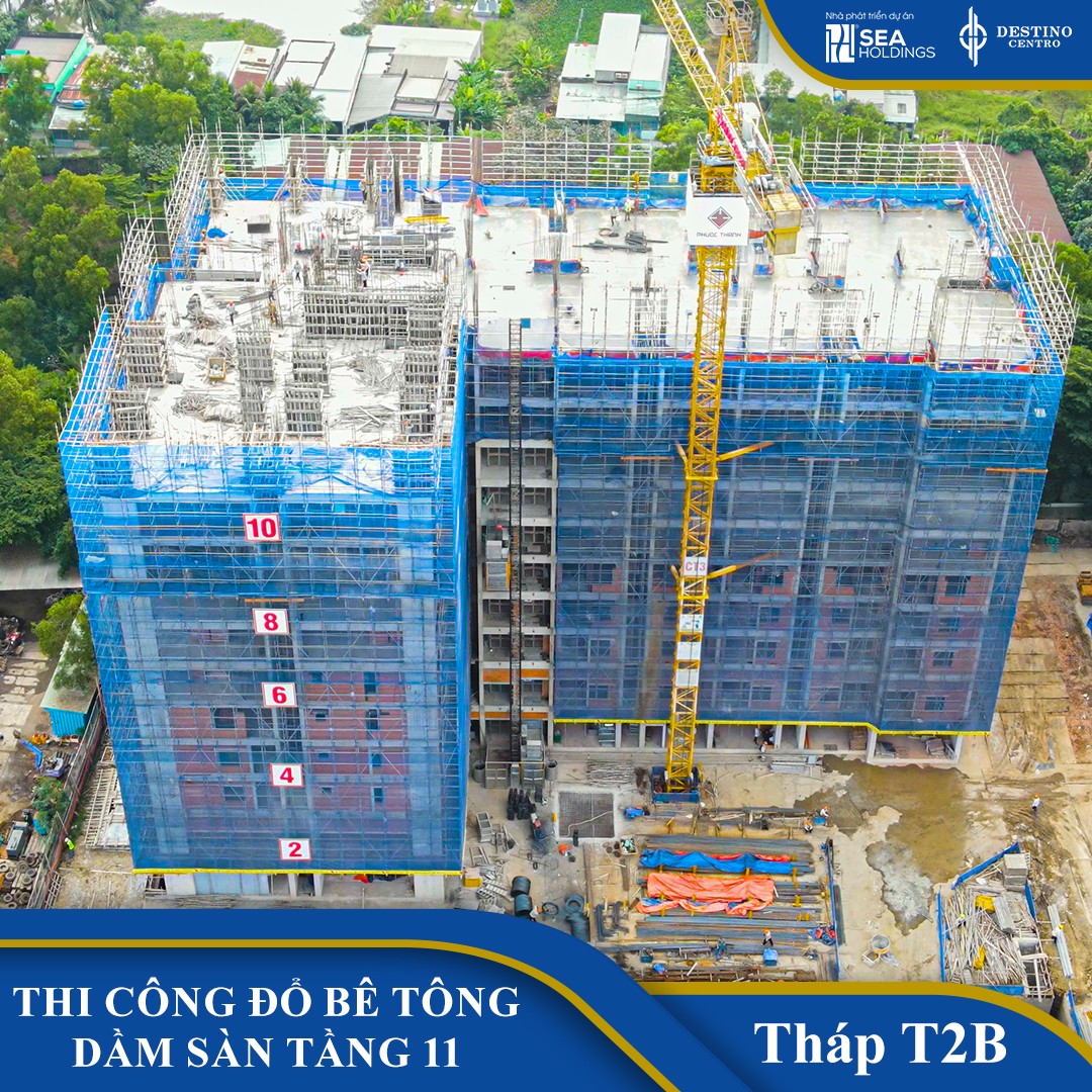 Tiến độ thi công Destello Destino Centro