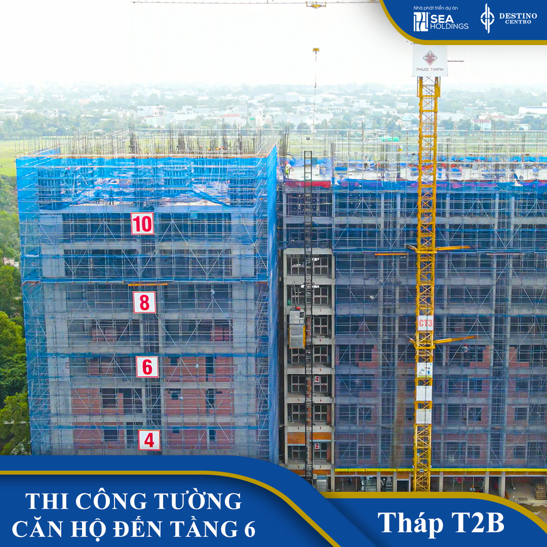 Tiến độ thi công Destello Destino Centro
