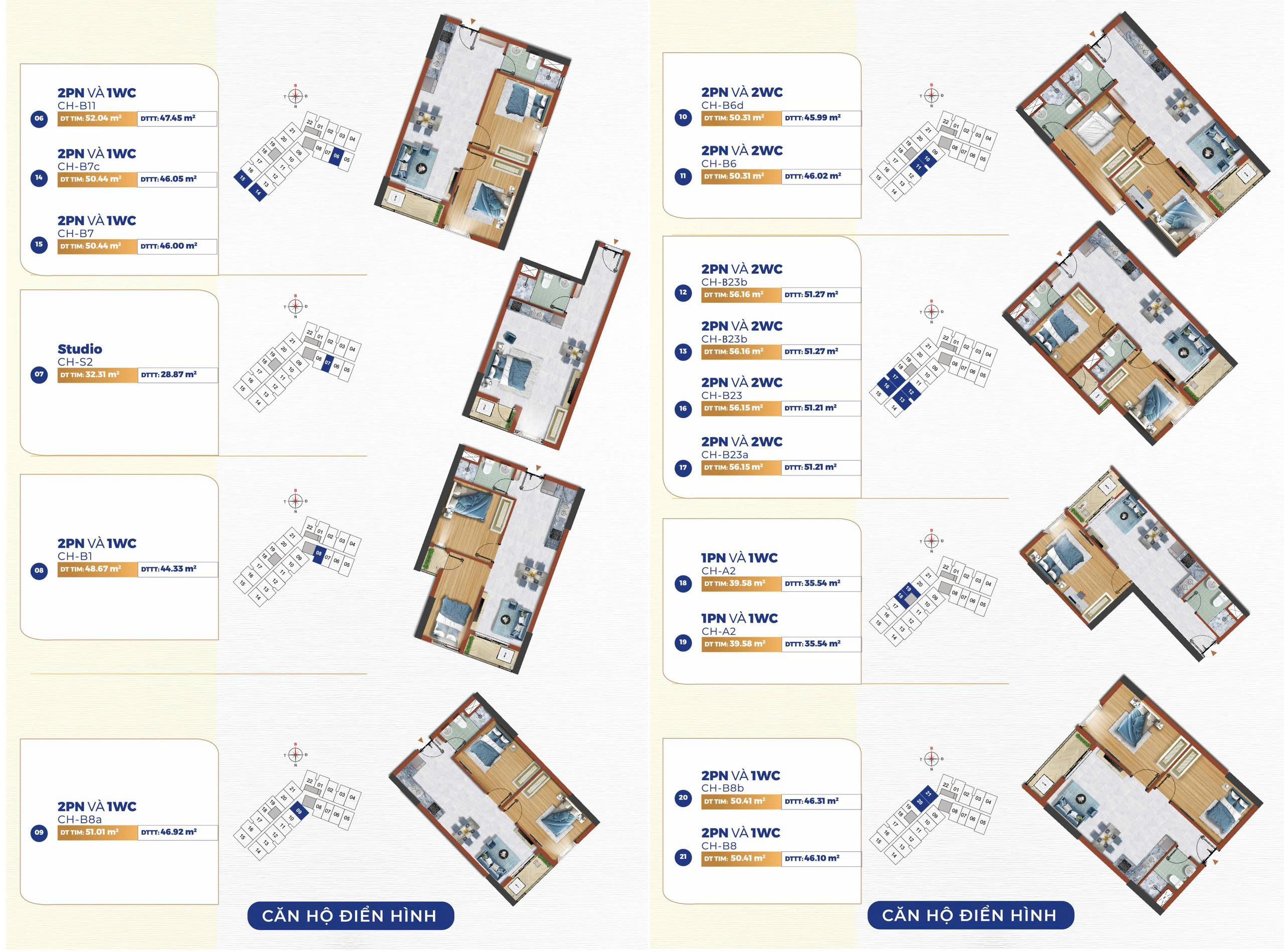 Layout Căn hộ Destello Destino Centro